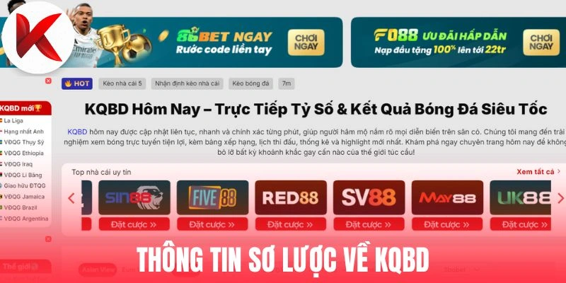 Thông tin sơ lược về KQBD