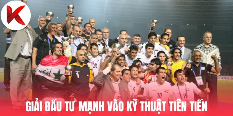 Giải đầu tư mạnh vào kỹ thuật tiên tiến