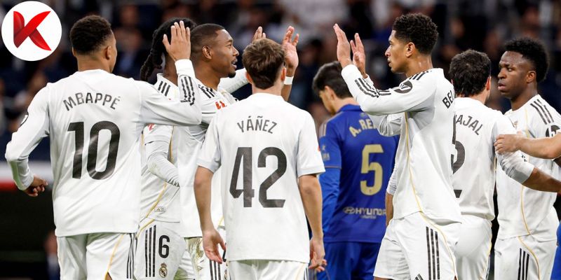 Real Madrid thắng Real Oviedo 2-0 trên sân nhà